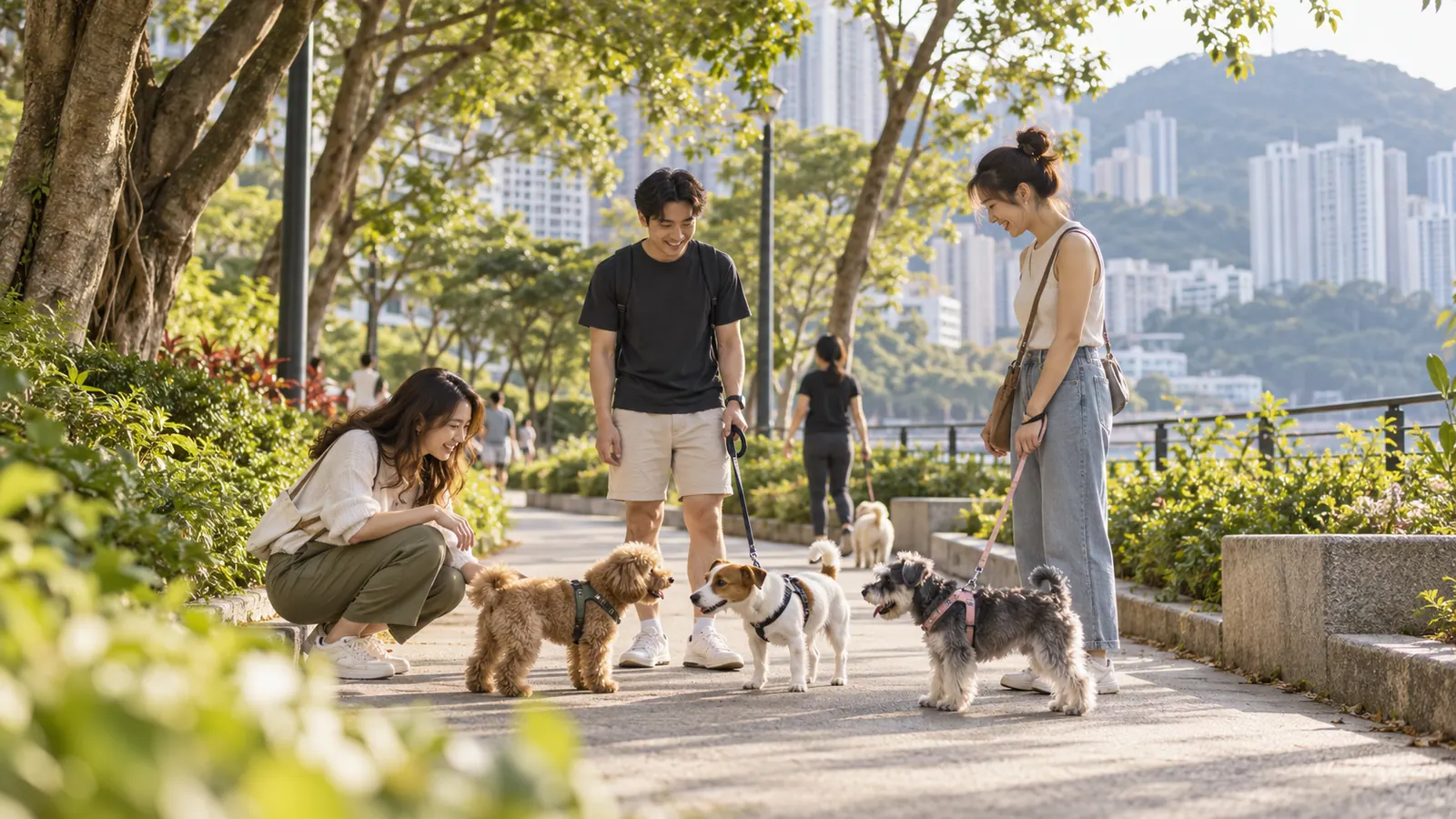 人與寵物的生活情境